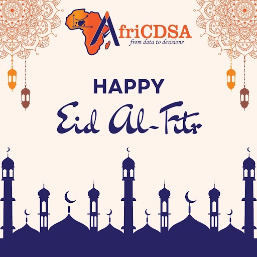 afri_cdsa's tweet image. From the African Centre for Data Science and Analytics Ltd, we wish you and your loved ones a joyous Eid al-Fitr. May this holiday bring you peace, prosperity, and blessings. #EidMubarak #AfriCDSA #happyholiday
