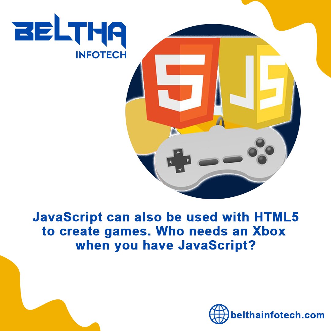 BelthaInfotech's tweet image. Discover the ultimate gaming experience with JavaScript-powered Xbox games
Dive into a world where innovative coding meets console magic, creating immersive adventures and unmatched gameplay.
Ready to level up your gaming?
#JavaScriptGaming #XboxAdventures #CodeMeetsConsole