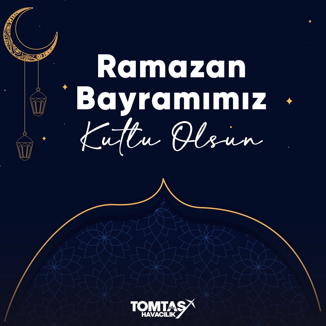 TOMTAŞ ailesi olarak milletimizin ve tüm İslam aleminin bayramını tebrik eder, huzur ve esenlik getirmesini dileriz. #RamazanBayramı’mız mübarek olsun!🌙