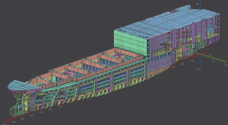 ClassNK approves 3D basic design drawings of Multi-Purpose Container Carrier developed by NYK Line - Entire basic design process, including class approval, was completed using only 3D drawings, marking world-first for ocean-going ship - classnk.or.jp/hp/en/hp_news.… #Digitalization