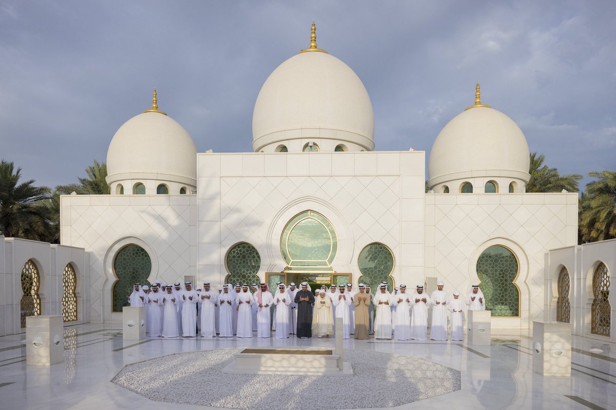 I congratulate my brothers the Rulers of the Emirates, the people of the UAE, and Muslims around the world on the occasion of Eid Al-Fitr. We pray that God continues to bestow his blessings on our nation and grants peace and harmony to the people of the world.