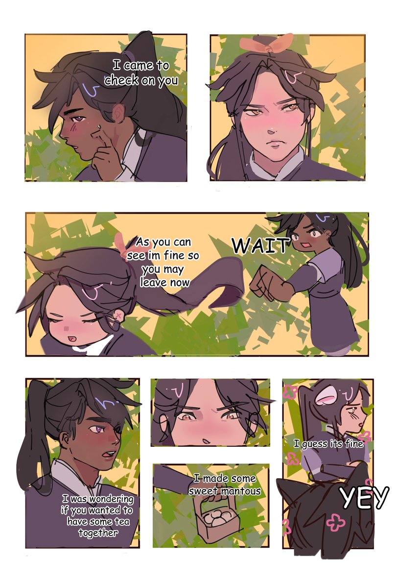 Ranwan disciplesau! wanning was too embarrased to come to class because they just confessed their feelings yesterday
1/idk tilin
#ranwan #chuwanning #moran #2ha #thehuskyandhiswhitecatshizun