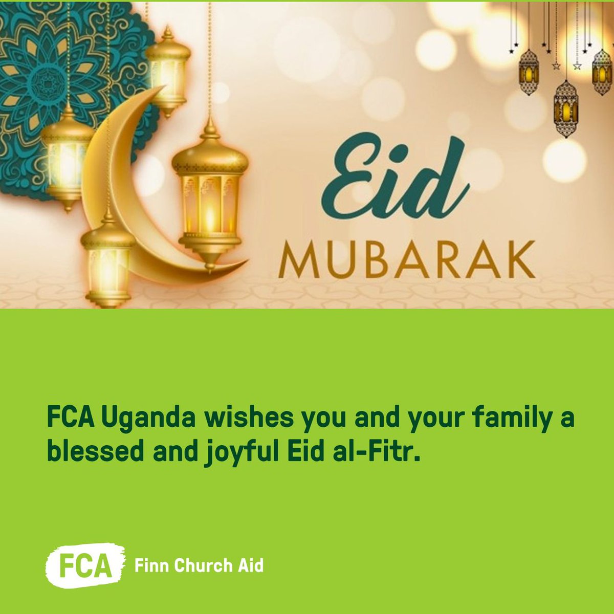 Eid Mubarak! Wishing you joy, peace, and prosperity on this special day of celebration.