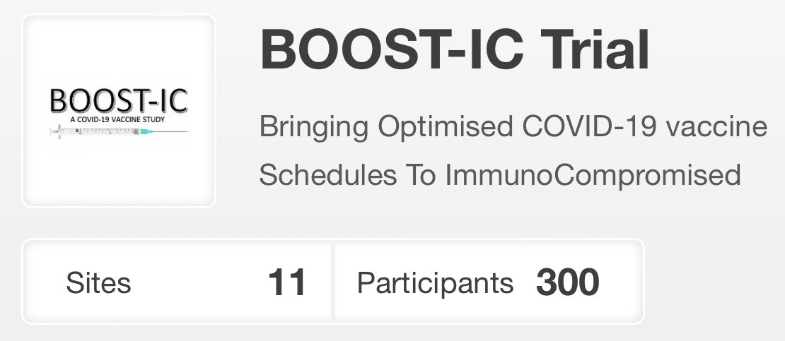 🚨BOOST-IC enrolled its 300th participant today!🚨

Well done to all our collaborators and thank you to our participants. 🥳👏🏻🎉

@AlfredHealth @MonashUni @TSANZ_txsoc @ALLGtrials @nhmrc #MRFF @ASHMMedia