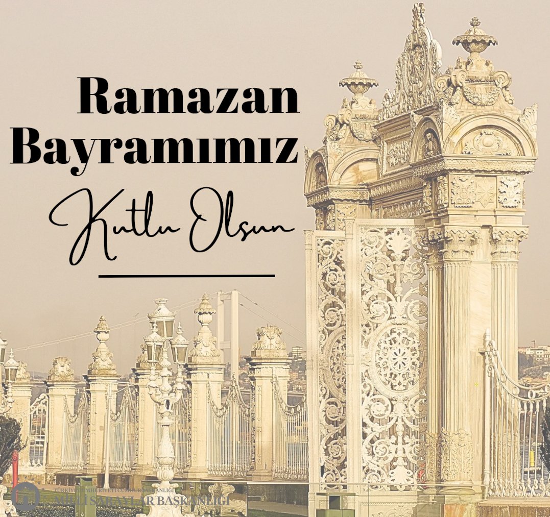 Sevdiklerinizle bir arada sağlıklı, huzurlu ve mutlu nice bayramlar geçirmeniz dileğiyle... Ramazan Bayramımız kutlu olsun. #RamazanBayramı