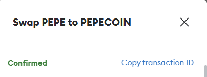 Am I doing this right? #pepecoin