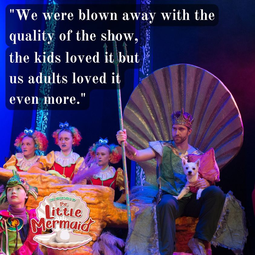 Reviews are in and say that The Adventures of the Little Mermaid is a fantastic Easter treat for all of the family! Sun 7th April - Sun 14th April Book Now: bit.ly/3H2YM25 #NTRLittleMermaid2024 #HaveYouGotYourTicketsYet #WeSupportNTR