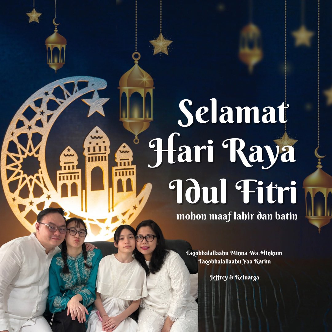 Selamat Idul Fitri!
Maaf lahir bathin!