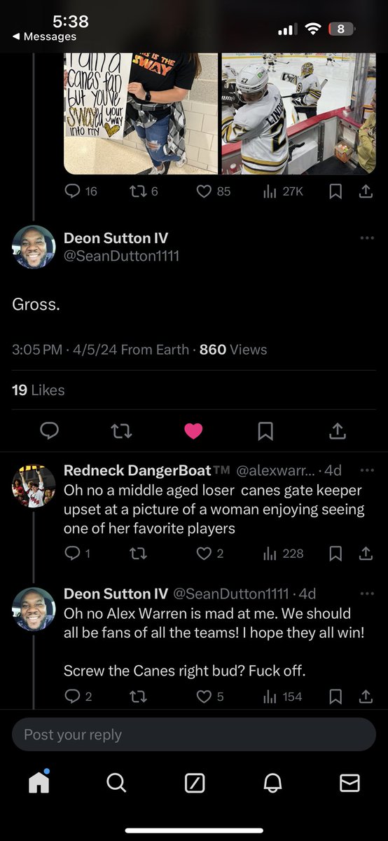 TheWarningTake's tweet photo. Good morning, Caniacs. Boston sucks.
One of my favorite Deon moments to start the day. #RIPDeon https://t.co/2lrDsCfnbP