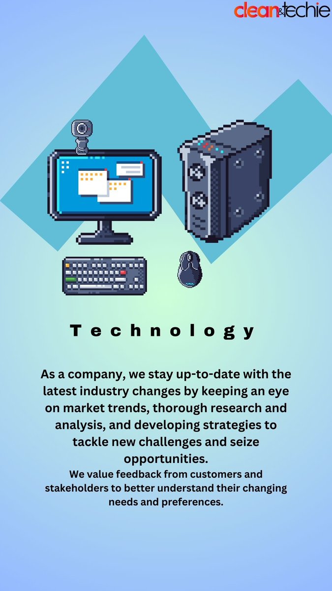 Our strategy is customized to fit your unique needs. We’ve successfully partnered with well-known brands and businesses, from startups to established companies. 

Visit us at: cleanandtechie.com/contact

#technology #latesttrends  #techtrends #AI #EmergingTechnologiesTrends