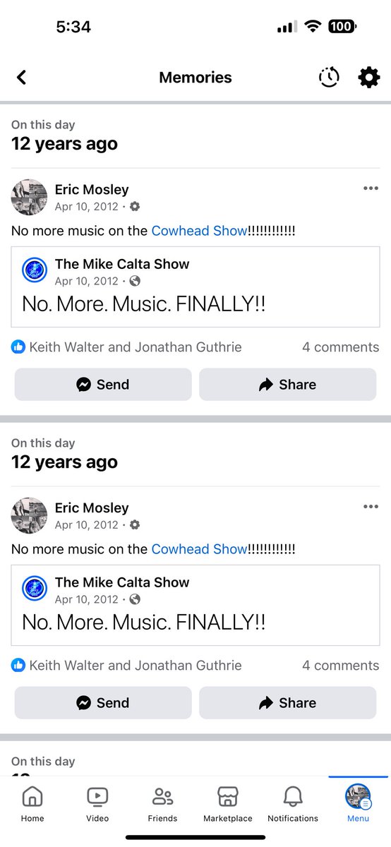 12 years ago! <a href="/MrMikeCalta/">Mike Calta</a> <a href="/GalvinSeriously/">• GALVIN •</a> <a href="/SpanishEP/">Anthony P</a> <a href="/GeoOnAir/">Geo Gauvin</a> <a href="/SandyCarmin/">Carmin</a> <a href="/PapPapApproved/">Joseph Disanto</a>
