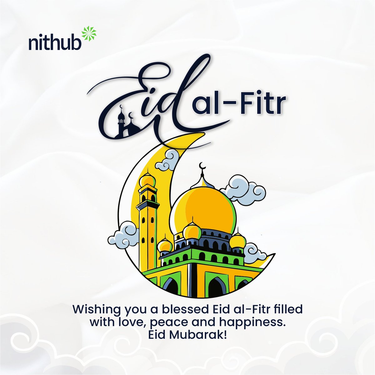 Eid Mubarak from all of us at @nithub_lag💚