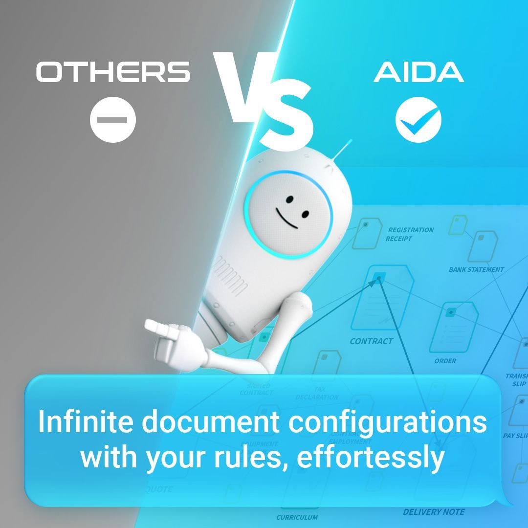 AIDA - Artificial Intelligence Document Automation (@aidacloud_ai) on Twitter photo Simplify your document management with AIDA! Create unlimited document types easily, without the need for complex training. It's document processing made simple. #AIDA #Efficiency #TechSolutions
document-management.aidacloud.com/ecm-en Simplify your document management with AIDA! Create unlimited document types easily, without the need for complex training. It's document processing made simple. #AIDA #Efficiency #TechSolutions
document-management.aidacloud.com/ecm-en