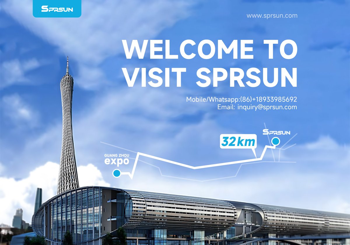 ✨🎉The 135th Canton Fair will commence on April 15th. 

If you're interested in HVAC, don't miss SPRSUN, located just a 40-minute drive from the exhibition center. 💼🚘

Get in touch with us, right now!
💻sprsun.com
📨Email: inquiry@sprsun.com

#SPRSUN #hvac