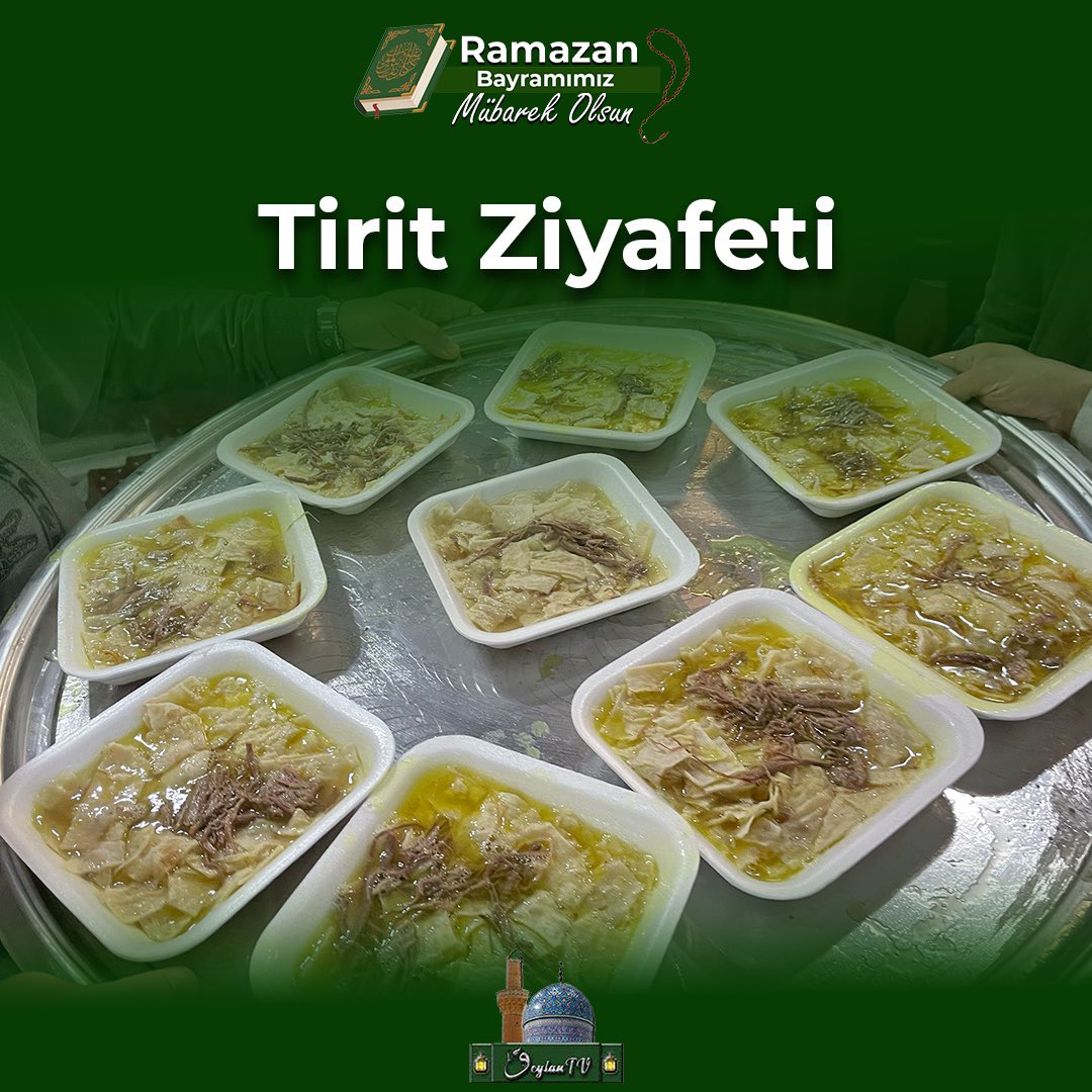 geylanivakfi's tweet photo. Ramazan Bayramımız Mübarek Olsun.
Her yıl geleneksel olarak gerçekleştirmiş olduğumuz Tirit Ziyafetimizden kareler.
Katılan ve emeği geçen tüm herkesten Allah razı olsun inşallah 
.
.
.
.
.
#ramazan #ramazanbayramınızmübarək #ramazanbayramı #tirit https://t.co/uvH2TL22Hc