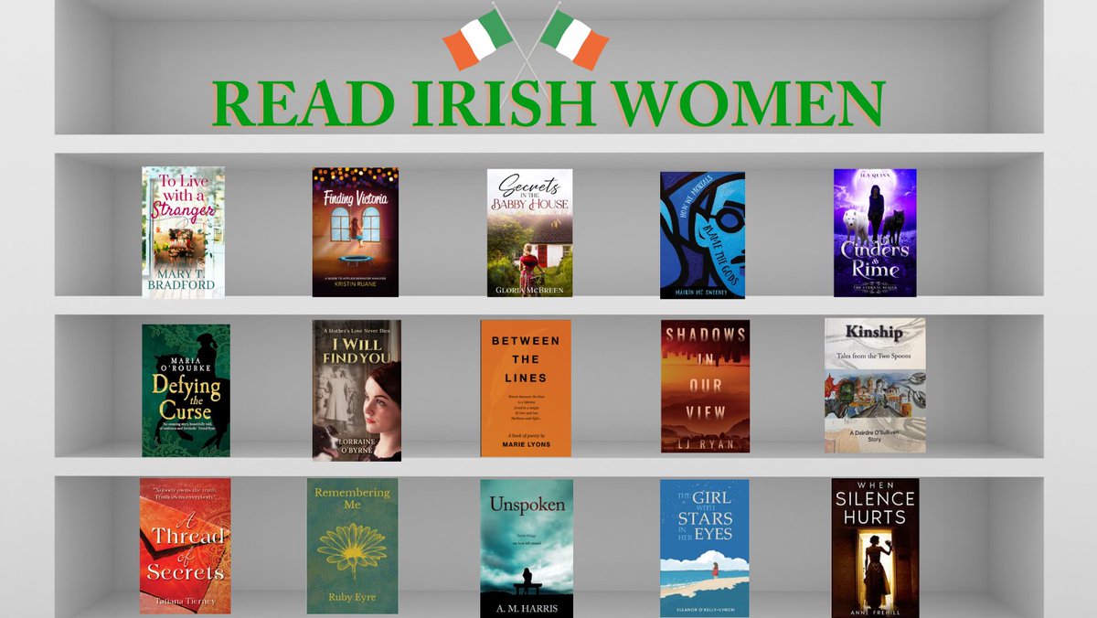 The month of April is the Read Irish Women Challenge 💚 We are proud to showcase so many Irish Authors on our website and have a great selection of books available in Fiction and Irish Interest 🇮🇪 buythebook.ie/product-catego… #readirishwomenchallenge #readirishwomenchallenge24