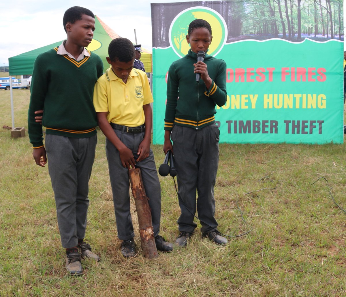 Fire campaign is part of a series of initiatives over the past four years, kicked off with a walk from the Umbutfo Barracks and culminated at the Inkhundla centre. The resounding message: 'Let us protect our forests' was heard loud and clear.