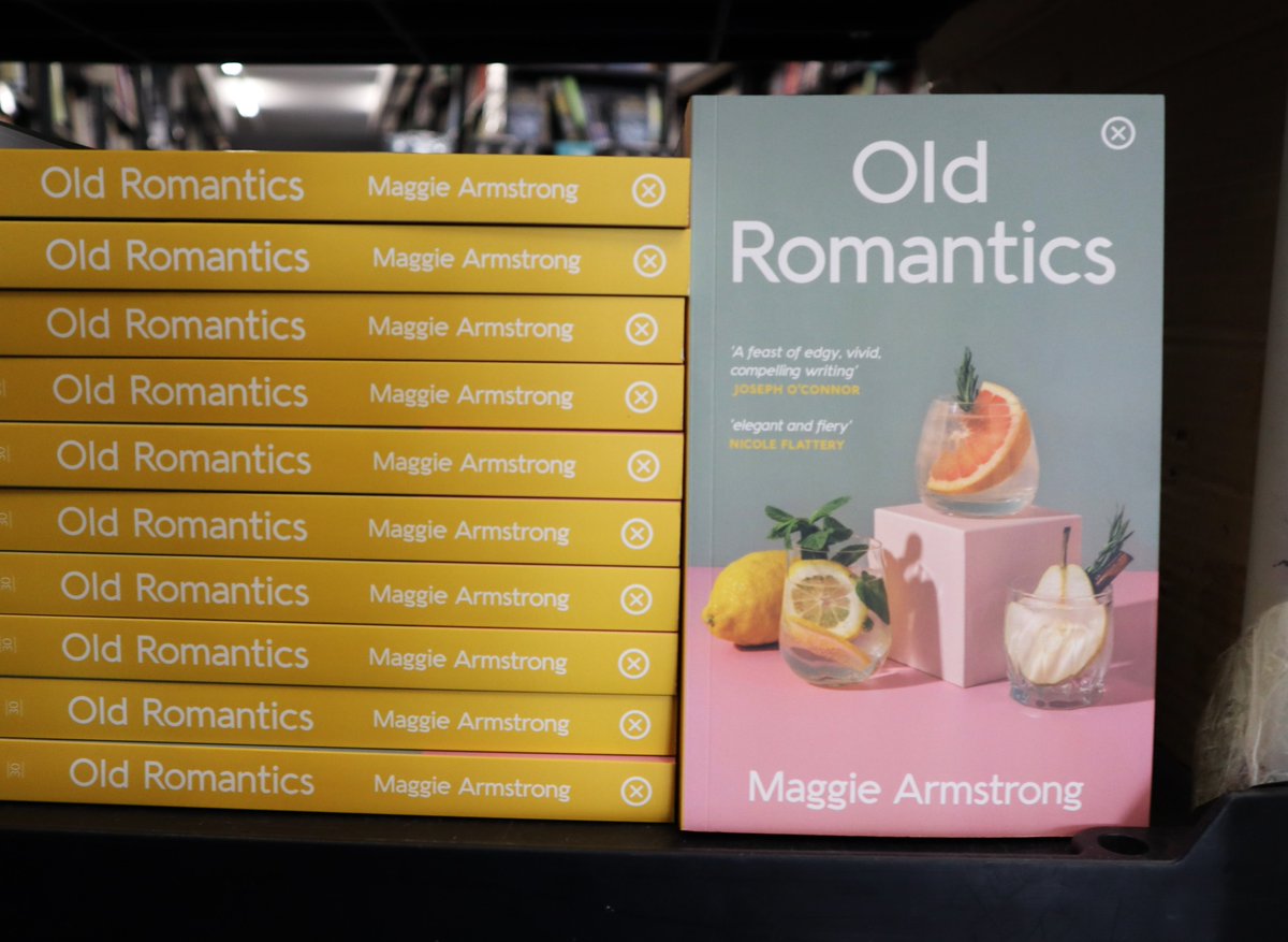 📚 Exciting news! Tomorrow marks the publication day of 'Hagstone', the searing debut novel by Sinéad Gleeson, and 'Old Romantics', a captivating collection by Maggie Armstrong. Pre-orders are shipping out today! Congrats to these two talented authors. 🎉 #HappyPubDay #IrishBooks