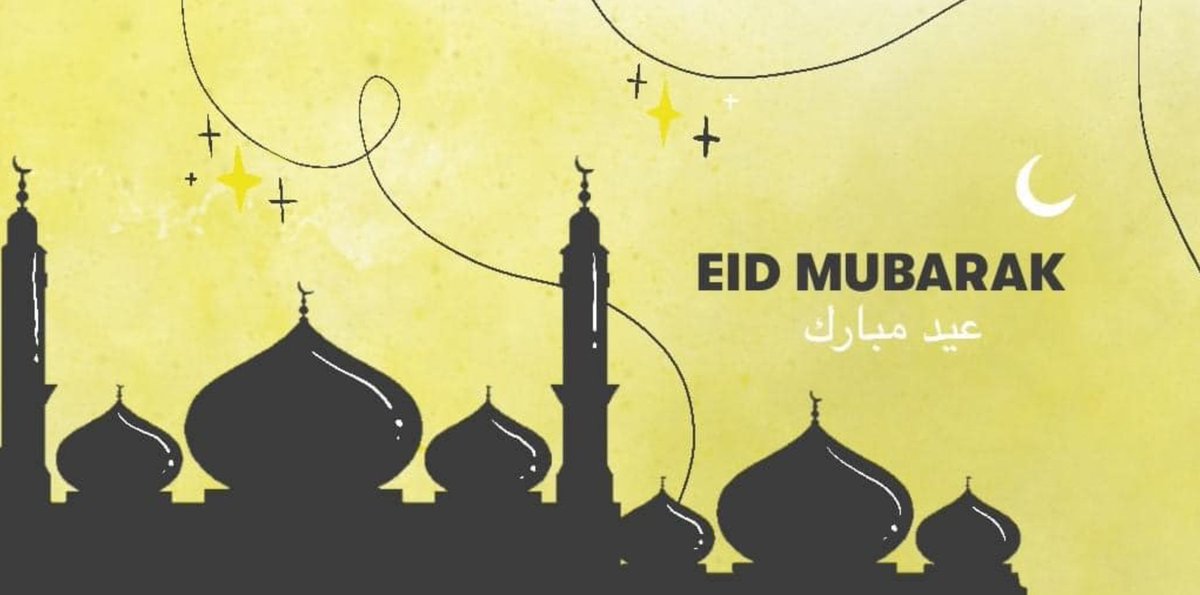 Eid Mubarak to all our students and staff celebrating today!