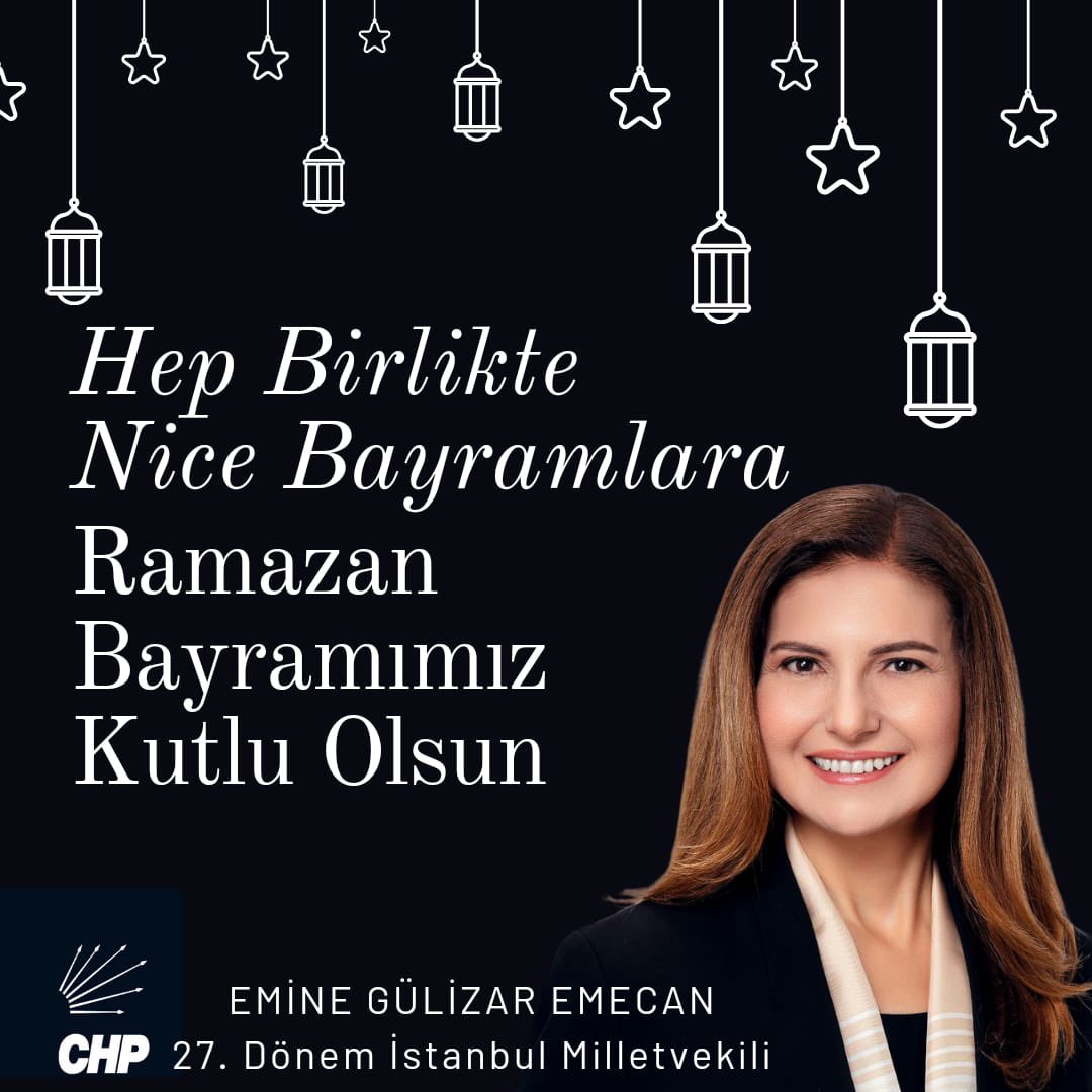 Umutların yeşerdiği bu bahar döneminde Ramazan Bayramınızı kutlar, sevdiklerinizle bolluk ve bereket içinde sevgi, hoşgörü ve umut dolu günler geçirmenizi dilerim. Hayırlı bayramlar.