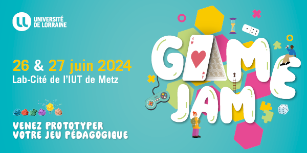 CalypsoMeszaros's tweet photo. Vous enseignez, vous aimez le jeu et vous avez une âme un poil créative ? Rendez-vous à notre première Game Jam, où vous serez accompagné·es par toute une équipe d'expert·es. 
Inscription et détails par ici https://t.co/i2X66wx0sk

Si vous avez des questions, n'hésitez pas ! 🌈 https://t.co/Mi2bmBYKnF