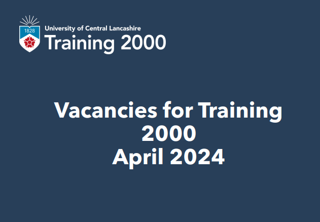 Are you in Year 11, 12 or 13 and interested in applying for an apprenticeship? Our colleagues at Training 2000 have a number of vacancies available.. If you are interested, please see the document below or visit the Training 2000 website. daca.uk.com/docs/Vacancies…