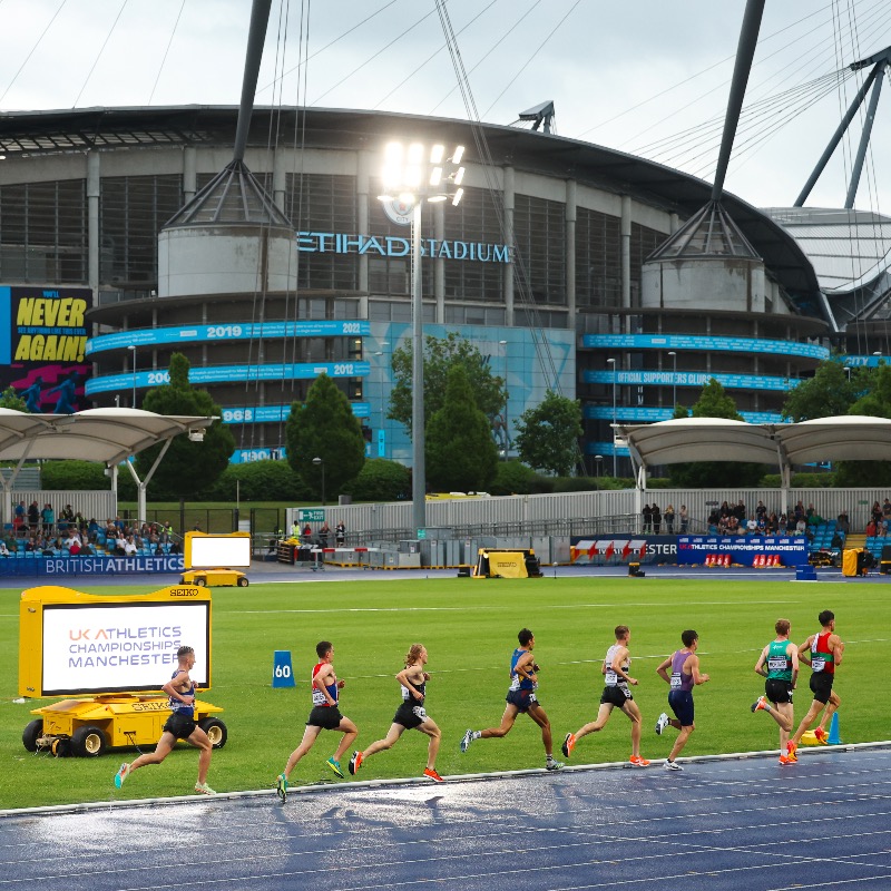 BritAthletics's tweet photo. More iconic moments on the way ✅

This summer the UK Athletics Championships return to Manchester before Birmingham's Alexander Stadium hosts in 2025.

Tap below to read more ⤵️

@MCRActive | @BhamCityCouncil