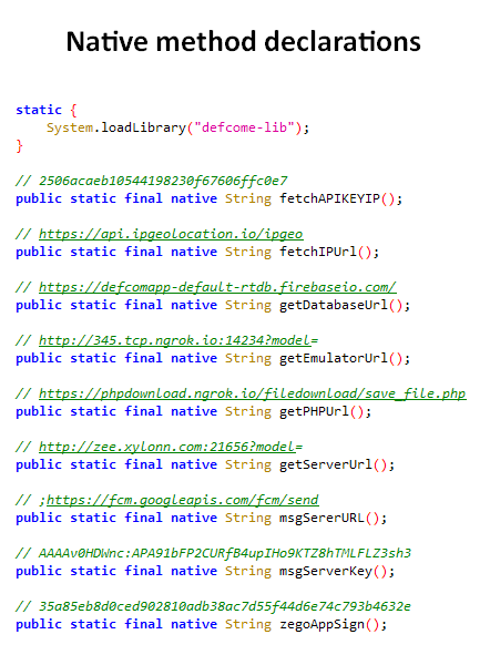 eXotic Visit has continuously evolved, adding #obfuscation and clever use of a native library (typically used to enhance Android app performance) to hide sensitive info such as C&C addresses, making it challenging for security tools to analyze. 5/6