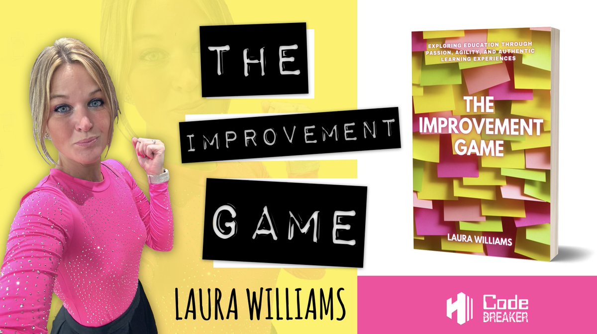 After MONTHS of hard work, edits for 'The Improvement Game' by @mrswilliams21c are finished! Big shoutout to @McMenemyTweets for her enthusiasm and commitment. You won't want to miss this one! Make sure you follow @codebreakeredu too! 'Full of templates, protocols, workflows,
