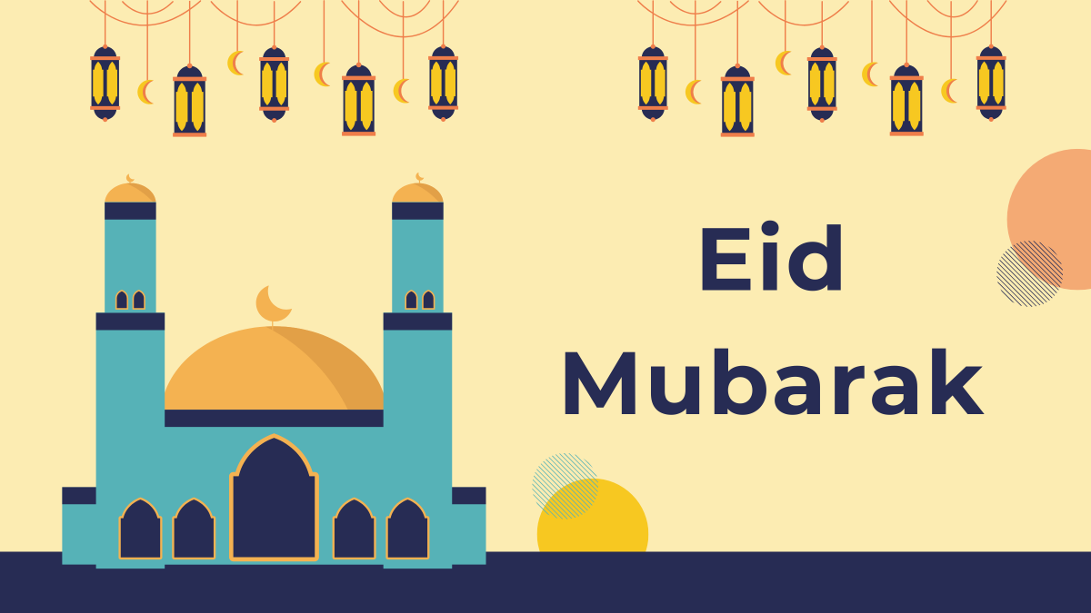 Wishing happiness and peace to our friends celebrating Eid Al-Fitr!