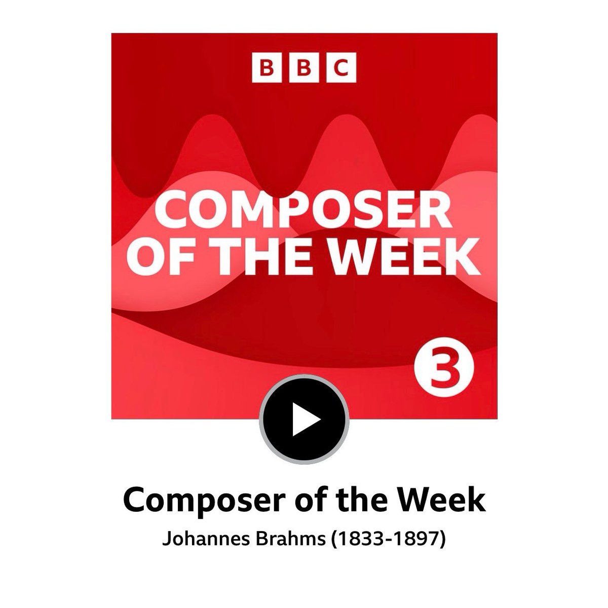 BRAHMS is the focus of this week’s @BBCRadio3 #composeroftheweek! Why not listen in and find out more about the man and the music? This Saturday we perform ‘A German Requiem’ in the composer’s version for choir, soloists, and piano duet. Details here: bit.ly/49BR9Lz