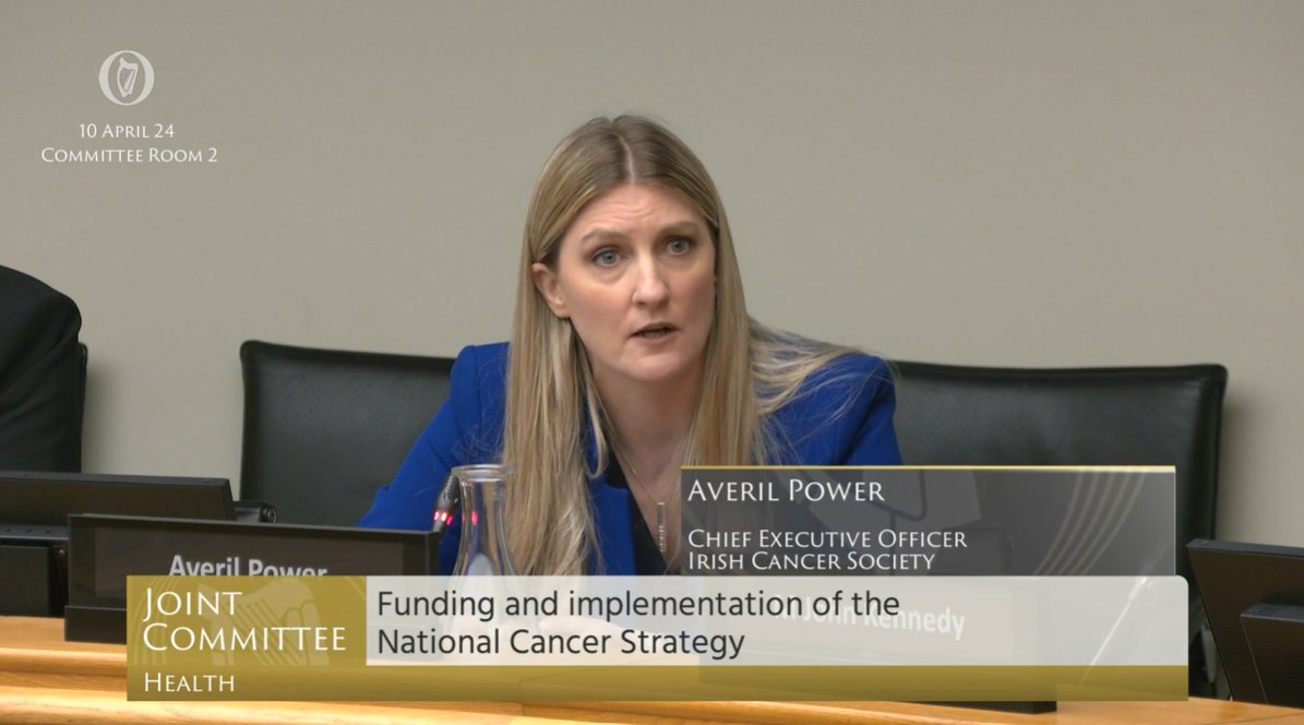 'It's our job to come here and point out the shortcomings, to demand better to give patients and their families the best chance. We should be clear as well: there's huge potential with the right investment to make huge improvement in early detection and treatment' - @averilpower