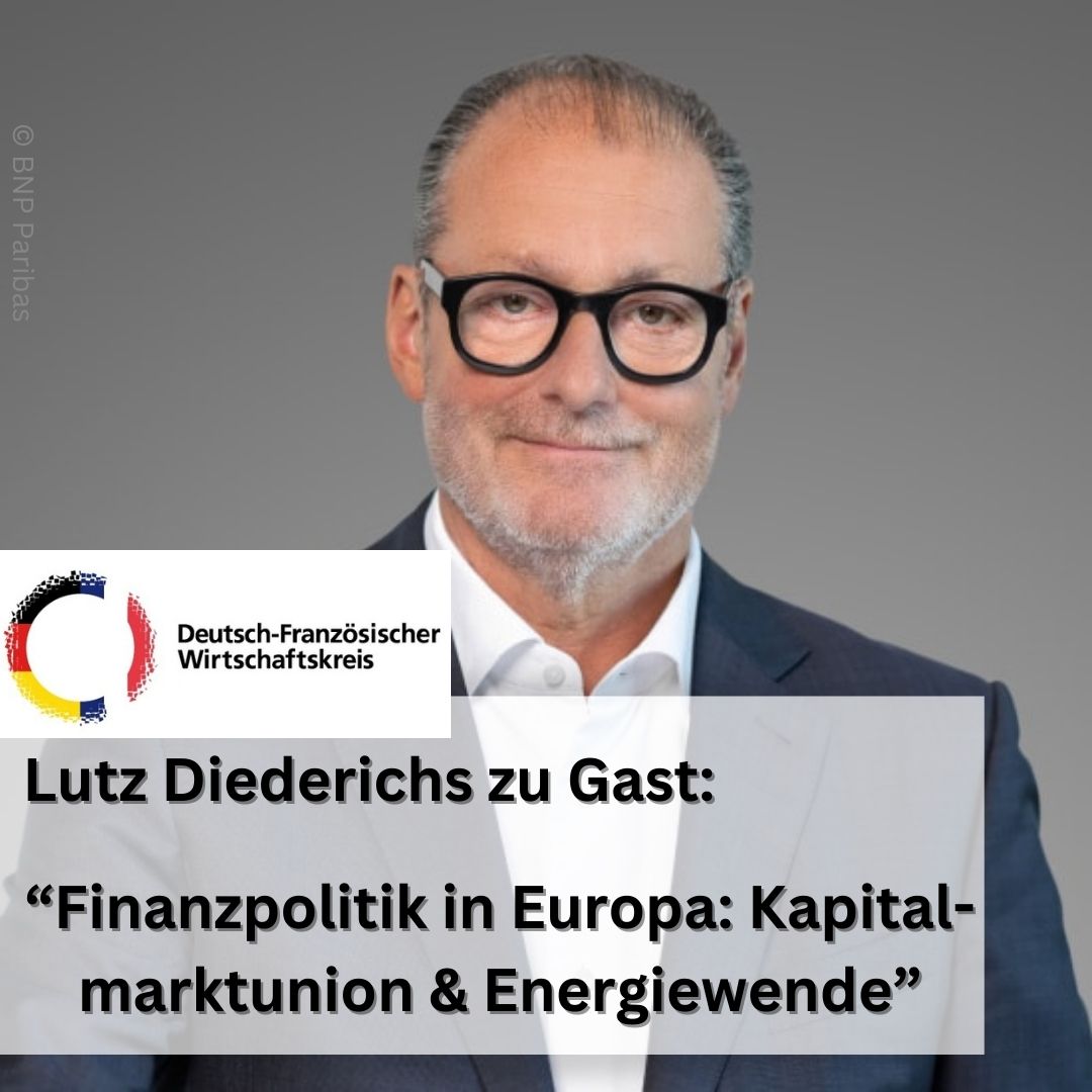 🎉 Save the Date! Diskussion mit Lutz Diederichs, CEO der BNP Paribas Gruppe Deutschland, zum Thema 'EU Finanzpolitik: Kapitalmarktunion und Energiewende' 🗓️11. Juni, 19 Uhr bei @MazarsinGermany 📌 Nichtmitglieder: Teilnahmegebühr 20 Euro. 📝forms.gle/6TosddSwe5KNbx…