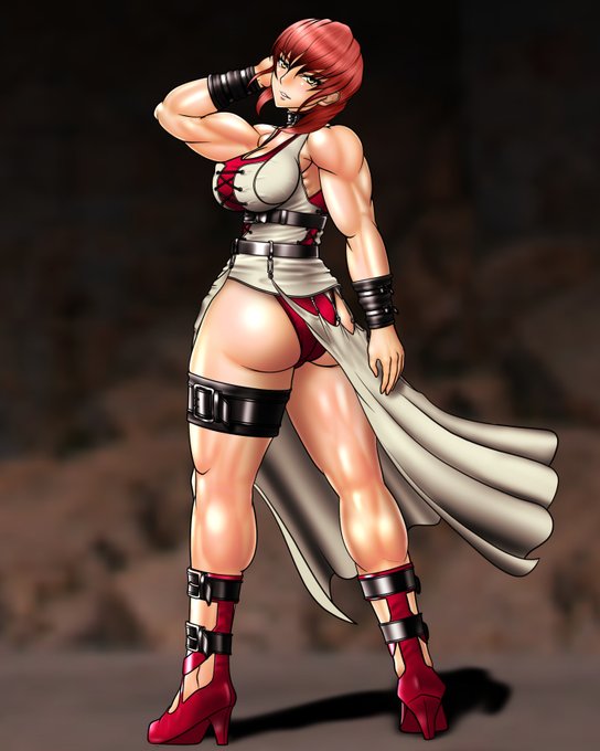 #筋肉娘好き寄っといで#過去絵を投げて絵を描いた気になろうキャンペーン過去絵でお茶を濁すマン! 