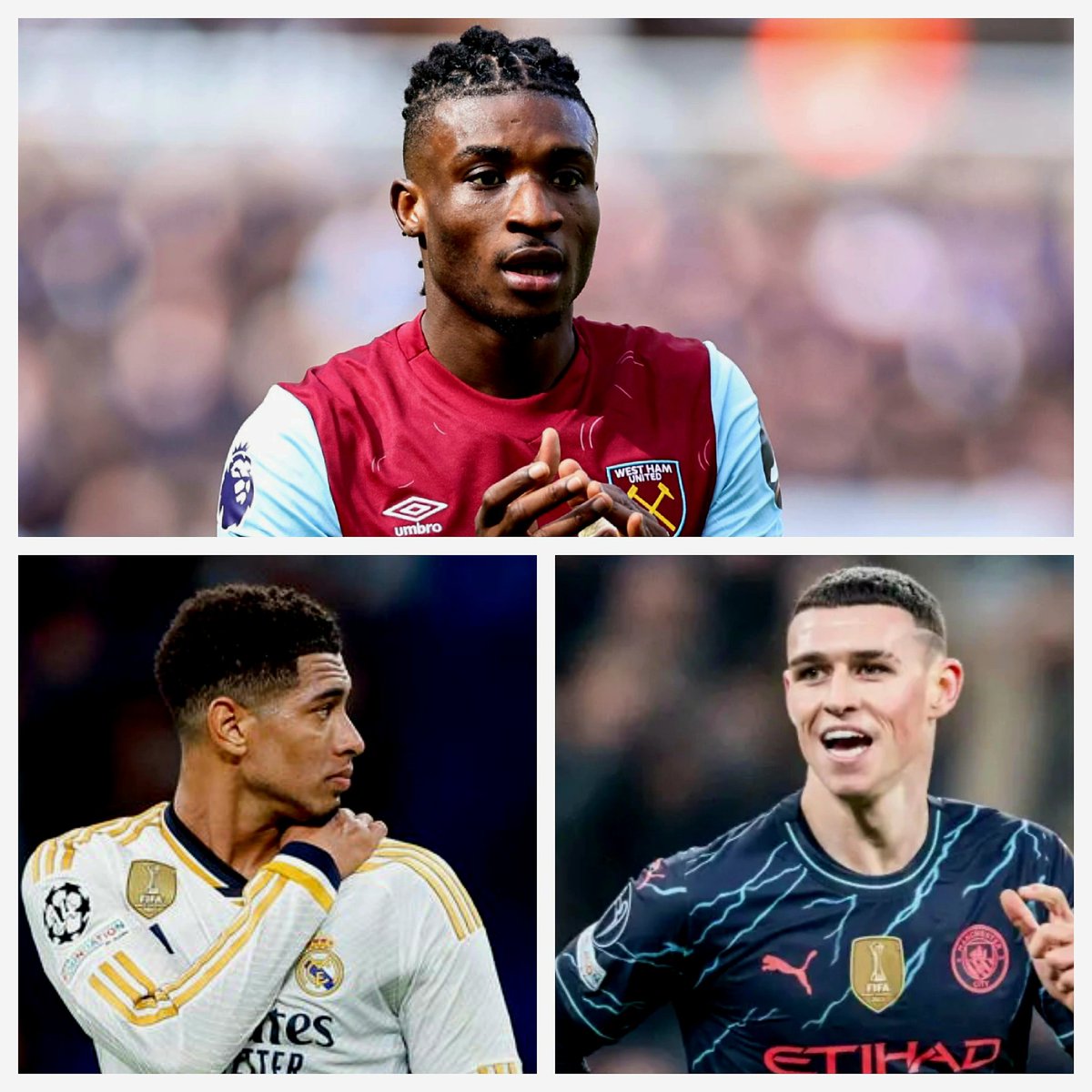 garyalsmith's tweet photo. Watching Phil Foden and Jude Bellingham last night, couldn't help but think of 🇬🇭 Kudus Mohammed. 

No reason to think he can't dominate games of such nature. Right now. Proven it for club and country (World Cup, AFCON), domestically (leagues) and in Europe within the last two years. Absolutely made for the big level. 

Imperative that he gets a top 3 team in England or Spain by summer 2025. The world deserves to get his best, sooner than later. 

There is no effect Phil and Jude have on their teams as seen last night — or even Saka, Gnabry and Sané did — that Kudus Mohammed cannot have. 

Skill? Spades.
Tactical discipline? Yes.
Character? Bucket loads. 
Game changing ability? Plenty.
Football IQ? Solid.

But first, we need Kudus to get there.