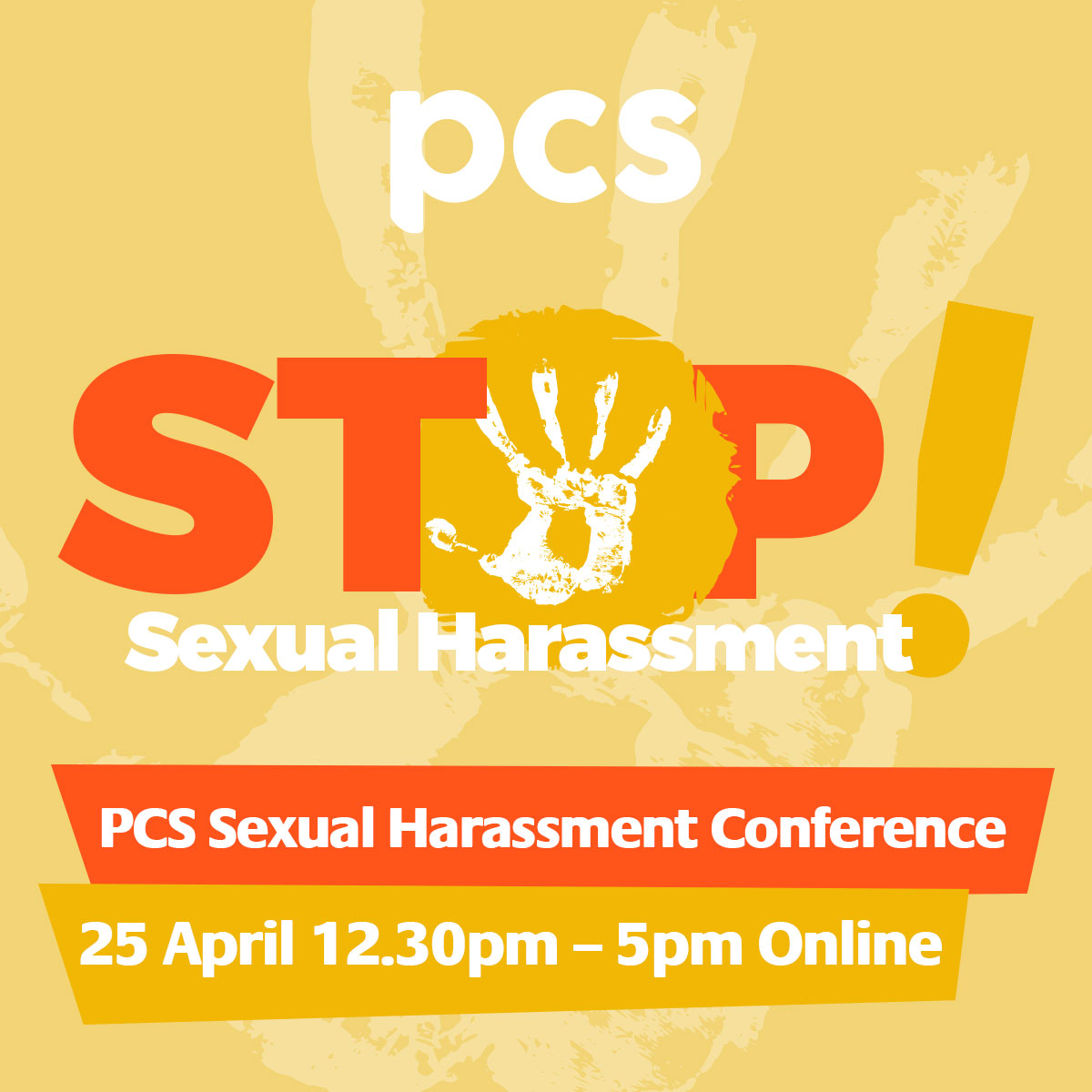 PCS recognises sexual harassment is prevalent in society and workplaces. Research done by the TUC found over 1 in 2 women and nearly 7 out of 10 LGBT workers are sexually harassed in the workplace. For more info and registration see here: pcs.org.uk/news-events/ev… #PCS