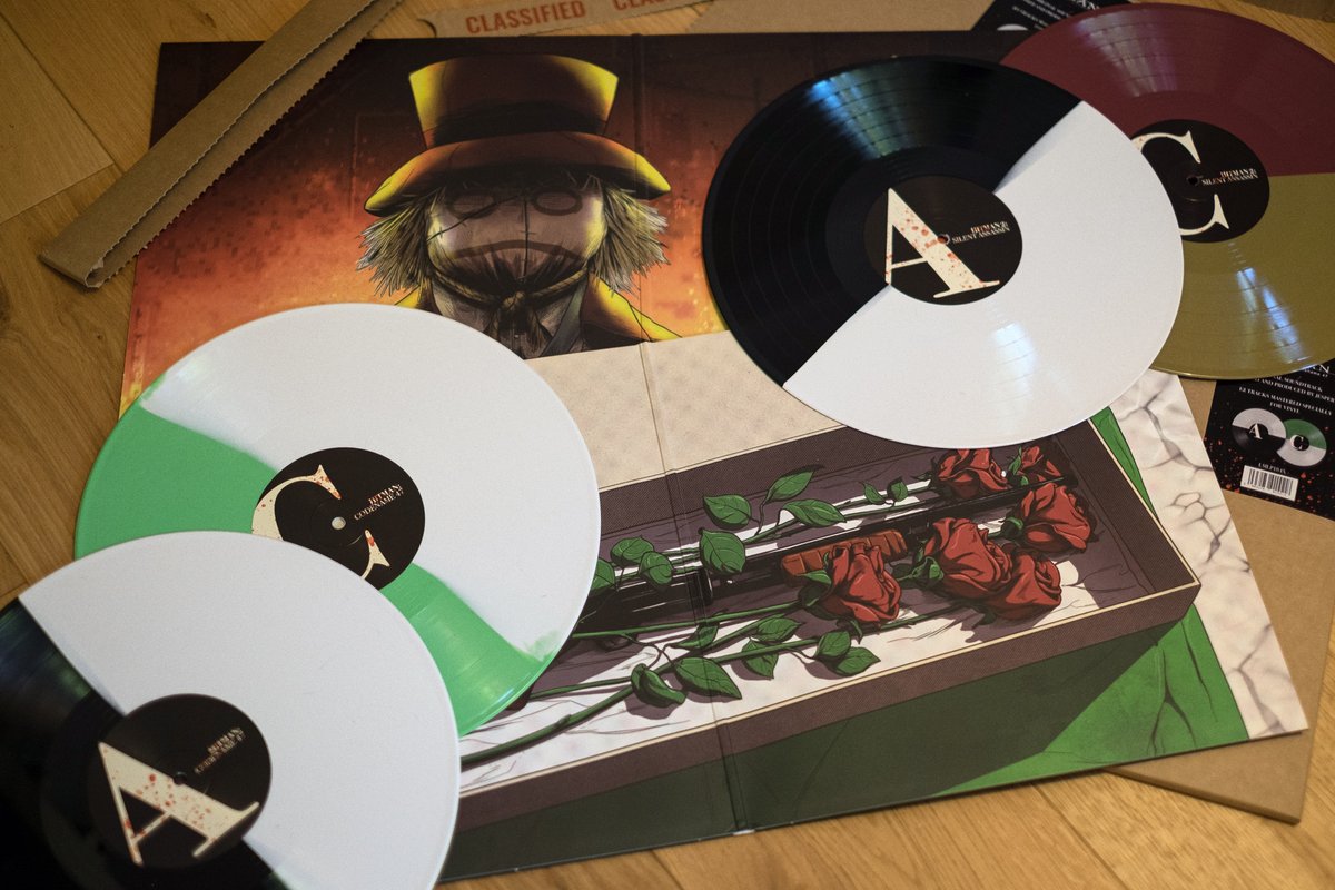 The courier that delivered these looked a little bit suspicious... @jesperkyd's @Hitman Codename 47 (2000) and Silent Assassin (2002) soundtracks on Limited Edition vinyl are now shipping! In stock now: lacedrecords.com/collections/hi… @IOInteractive #agent47 #videogamevinyl #vinyl