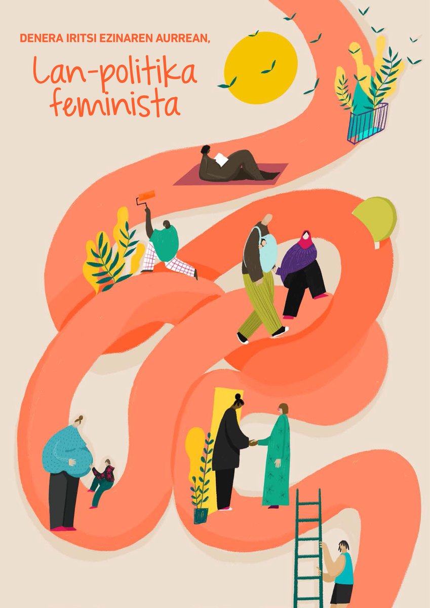 Denera iritsi ezinaren aurrean, lan-politika feminista Posible al da lan-politika feminista eta ekonomia solidarioaren balio eta printzipioetatik abiatuta? Mugarik Gabek, @SetemHegoHaizea k @ONGDeuskadi k eta @REASEuskadi k, @ColectivoXXK laguntzarekin, hausnartu dugu