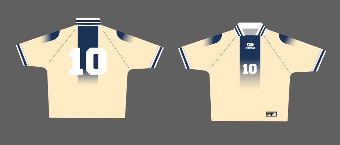 overhangmilan's tweet photo. @madebyizan or you can try to make a new jersey using the cream and blue color

here some examples: https://t.co/kJVR5bxoDo