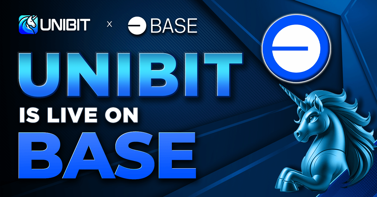 Unibit_bridge's tweet photo. 𝗨𝗻𝗶𝗯𝗶𝘁 𝗶𝘀 𝗟𝗶𝘃𝗲 𝗼�� 𝗕𝗮𝘀𝗲!

$UIBT is now available to trade on @base chain, secure your piece of our ecosystem now ⤵️

📄CA:
0x76bc2e765414e6c8b596c0f52c4240f80268f41d

📈MC: 495,000 

💰 Buy UIBT/WETH now!

🔗https://t.co/wcWu1KT4bP

#UniBit #Mexc #Uniswap #Bingx #Listing #BRC20 #Bitcoin #BTC #SATS #ORDI