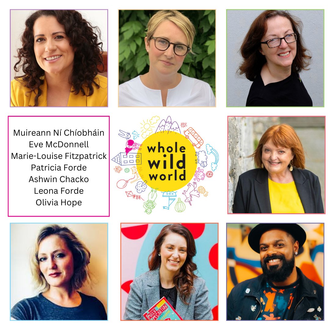 We're so excited to welcome @LaureatenanOg and this brilliant gang of children's authors and illustrators to the Kingdom as part of the #WholeWildWorld Bus tour. 🚐Two weeks to go!