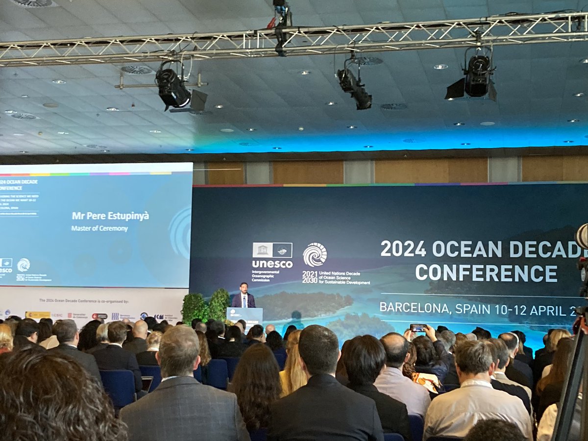 Start of the #OceanDecade conference today - great to see so many #ocean experts & colleagues and looking forward to the discussions!

👉 Join the event hosted by @osparcomm & Regional Seas Conventions on 12 April at 8.30 am (Sargasso Sea Room) & visit OSPAR’s poster in row DA7