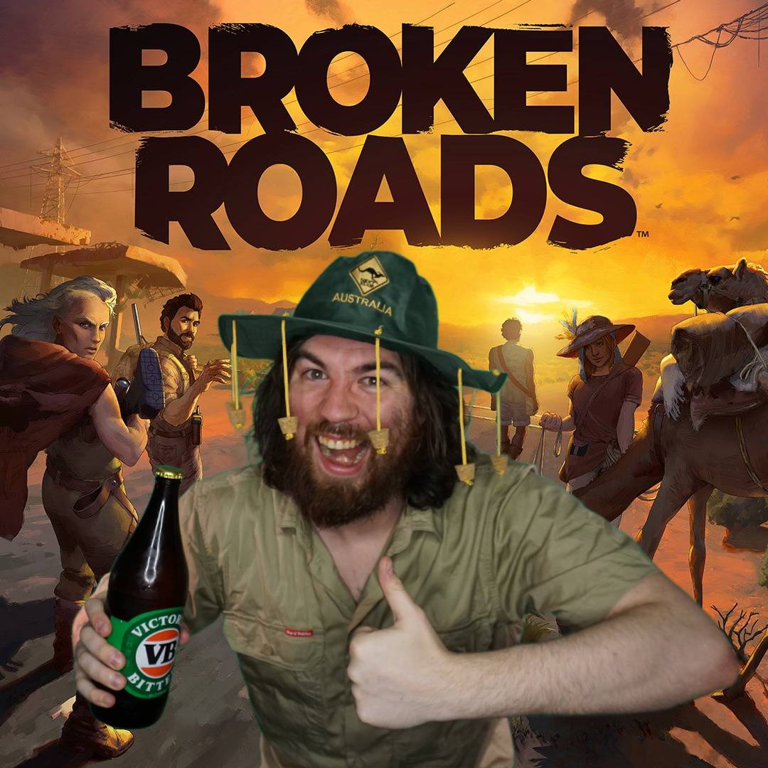 StriderBytes's tweet photo. If you're a fair dinkum bloody Aussie this is how ya'd play @BrokenRoadsGame tomorrow!

Come have a bonza time at https://t.co/28eiXHiNgL from 10am https://t.co/S6aig1FdSj