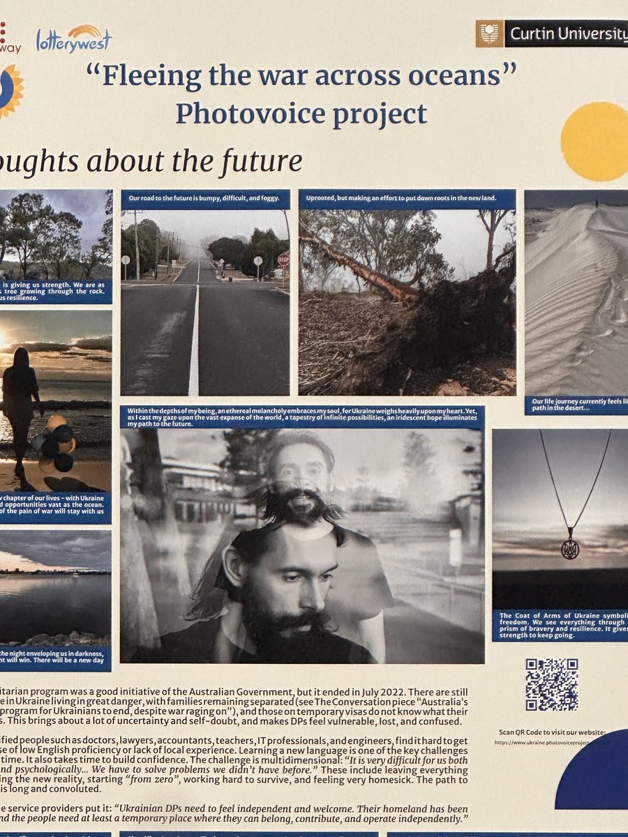 Feeling privileged to attend Fleeing the war across oceans photovoice project launch at Curtin gallery ⁦<a href="/CurtinUni/">Curtin University</a>⁩ ⁦<a href="/CurtinMedia/">Curtin Media</a>⁩ ⁦<a href="/JayaDantas/">Prof. Jaya Dantas</a>⁩ ⁦<a href="/HealthwayWA/">Healthway</a>⁩ ⁦@lotterywest⁩