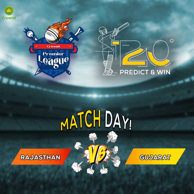 🎆🏏 Excitement is in the air as Gujarat prepares to clash with Rajasthan on the cricket field tonight! Who will emerge victorious?  🏆

Tap here to predict the winner: bit.ly/4cUDRNp 🔥

#MatchDayMadness #Gujaratvsrajasthan #IPL2024 #cricketindia #ContestAlert  #Crownit