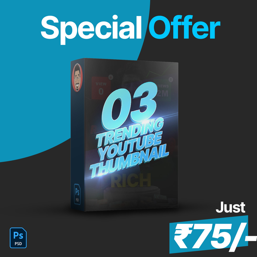 ab_animations's tweet image. Want to take your YouTube thumbnails to the next level? 
With three stunning PSD files included, you&apos;ll have everything you need to make your channel stand out in style!

Click the link below to learn more 
bit.ly/trendingthumbn…

#ThumbnailPack #SpecialOffer #ContentCreators