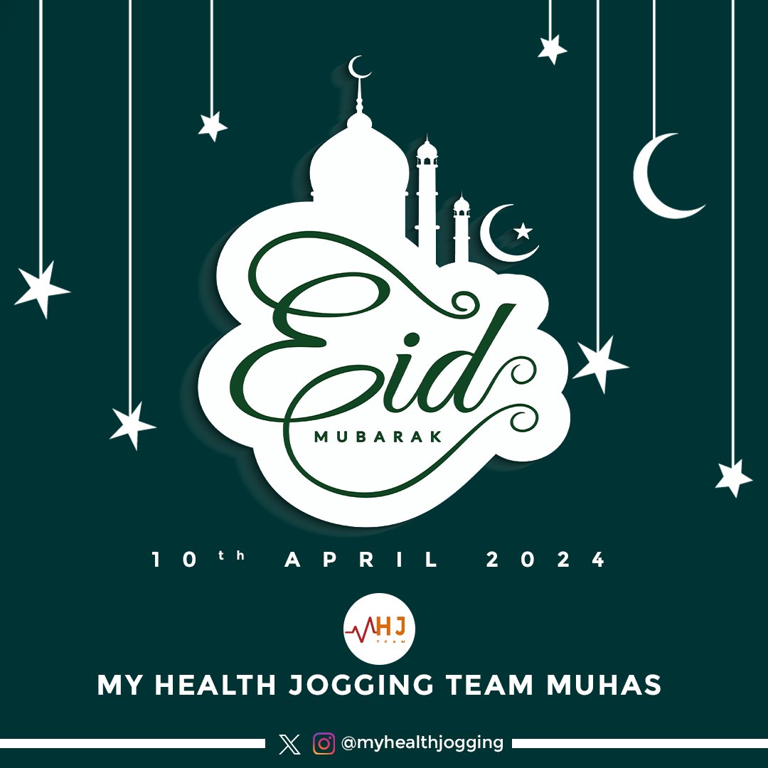 Wishing you #Eidmubarak2024

Celebrate to the fullest ✨️ 

We are also available  on

❇️Insta 
instagram.com/myhealthjoggin…

#OurHealthIsOurWealth