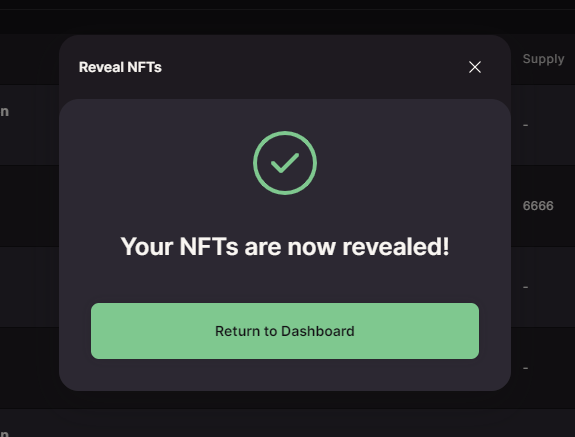 NFTs are revealed Eggies. Check your wallets... Now let's see if we can send to presalers.. 🥰