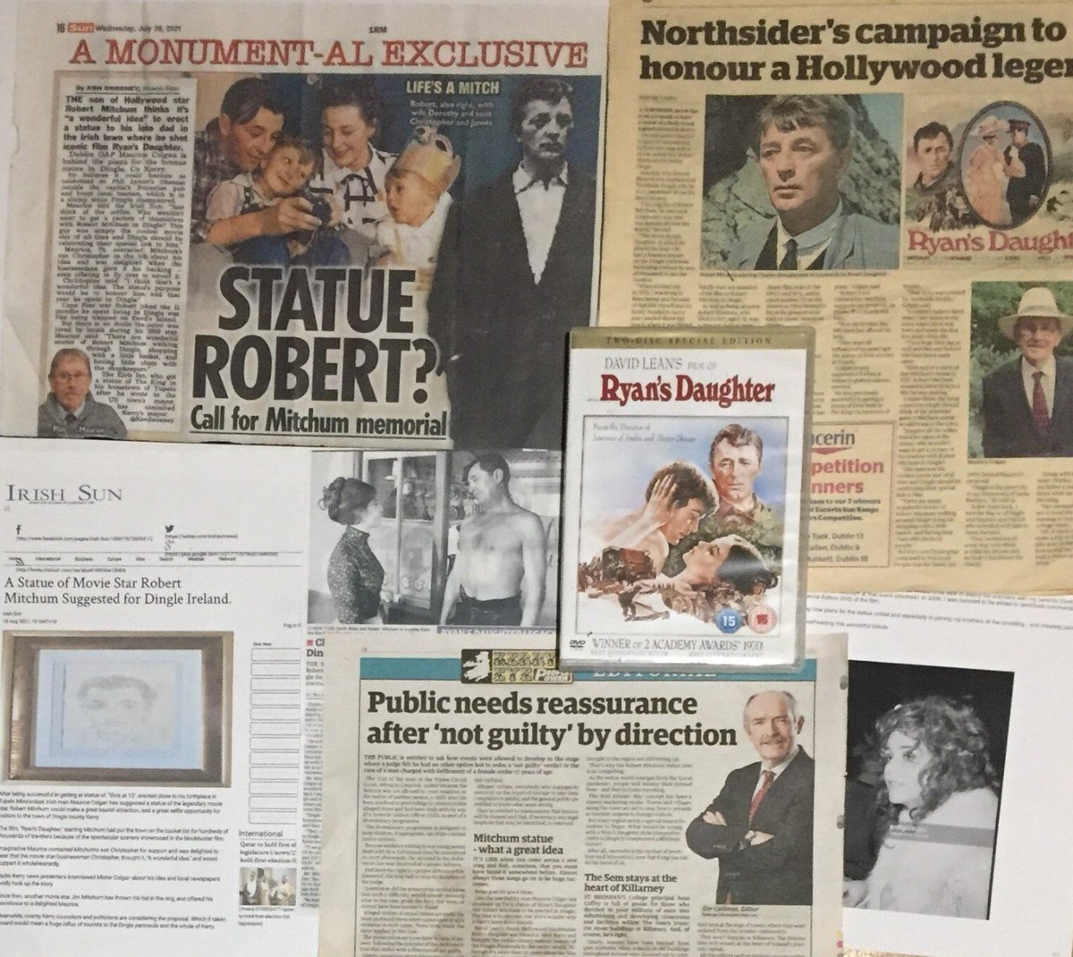 MauriceColganIE's tweet photo. If it is worthwhile I am relentless.
A life-sized bronze statue of the very famous actor Robert Mitchum would be a huge tourist attraction on the Dingle peninsula #Kerry Ireland.
#rte #irishtimes #kerryradio #usatoday #independentie #THR #newstalk #sundayworld #kerrycoco https://t.co/uaVCNA5YoV