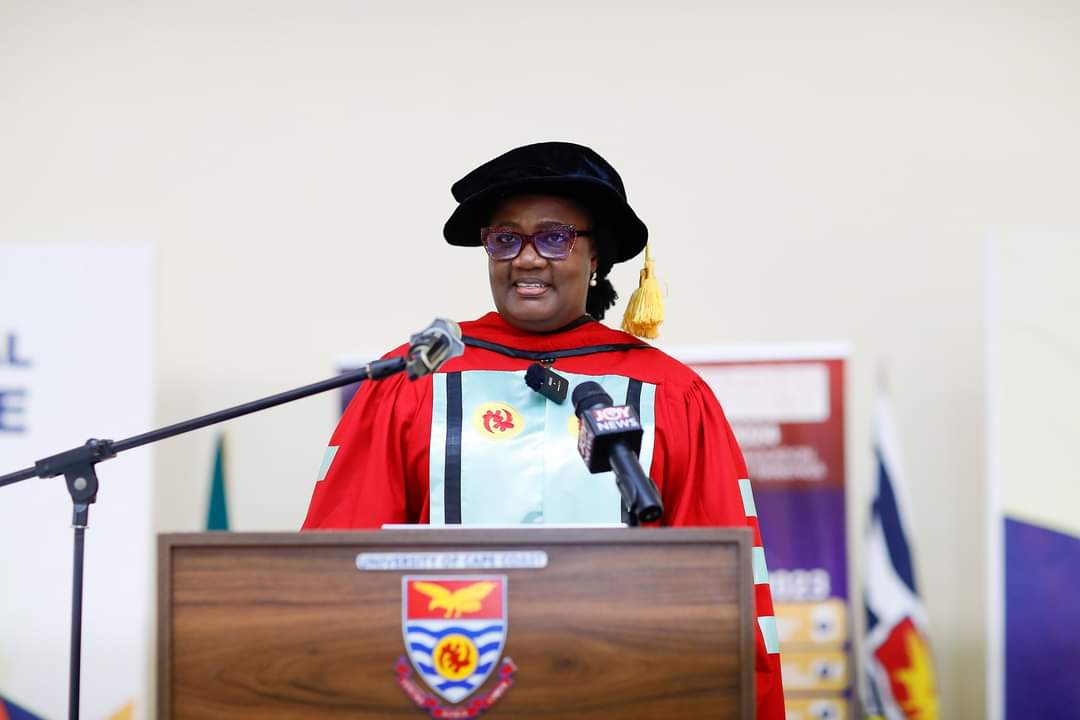 Prof. Dora Francisca Edu-Buandoh delivers inaugural lecture on the topic: ' Discourse of our Times: Power, Norms of Language Use, and Identity Formation.'
